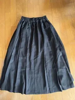 Laumeomi.. プリーツスカート ブラック