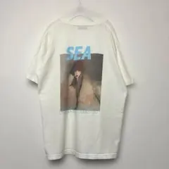 WIND AND SEA Tシャツ ホワイト グラフィック GRACE CHOW