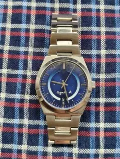 2026年最新】Agnes b 文字盤カラー：ブルー メンズ 腕時計(クォーツ)の