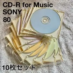 SONY CD-R for Music Colorcollection 10枚のサムネイル