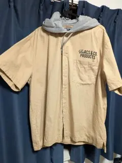 RODEOCROWNS フード付き半袖シャツ