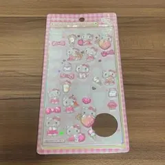 サンリオ ボンボンドロップシール キティ ピンク 使いかけ 残り