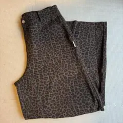FINKYFUN ワイドパンツ　レオパード