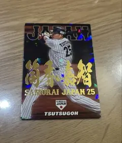 カルビー 侍ジャパン 筒香嘉智 カード SJ-33