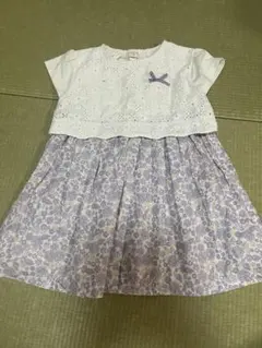 SIMPLE FREE 花柄ワンピース 100サイズ