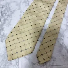 BURBERRY バーバリー　イエローダイヤモンドパターンネクタイ