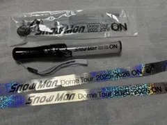 SnowMan 2025-2026 ON ペンライト 銀テープ2本 スノーマン