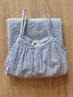 h&m コットン　キャミ　ワンピース