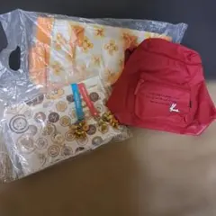 ミスタードーナツ まとめ売り リュック・バッグ・トートバッグ&キーホルダー3点