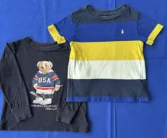 ポロラルフローレン ポロベア 90 Tシャツ・長袖　2点セット