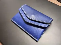 土屋鞄 ディアリオ ツインコインケース 青（限定色）