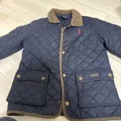 Polo Ralph Lauren ネイビー キルティングコート S 120