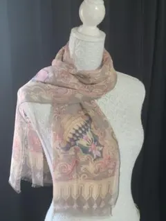 ETRO エトロ ストール 花柄 シルク混 - メルカリ