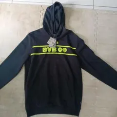 Puma BVB 09 パーカー 黒/黄緑 レギュラーフィットＬサイズ新品未使用