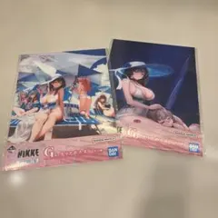 이치방쿠지 勝利の女神 NIKKE G賞 クリアポスター2点