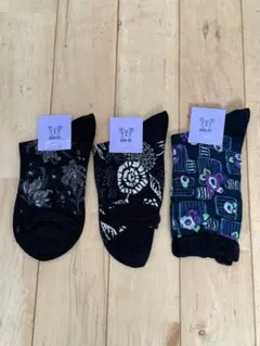 ANNA SUI ソックス 3足セット 23-24cmのサムネイル