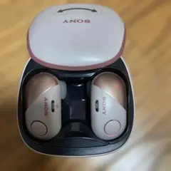 ソニー ワイヤレスイヤホン WF-SP700N 通電のみ確認済【ジャンク】