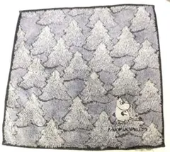 【美品】ムーミンバレー ミニタオル ハンカチ 22×33cm
