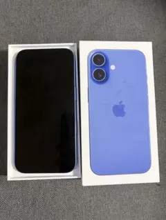 Apple iPhone 16 ブルー 本体 バッテリー94% - メルカリ