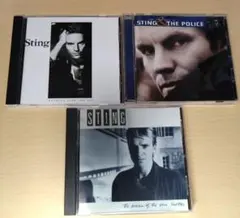 スティング　Sting - Nothing Like the Sun 他CD3枚