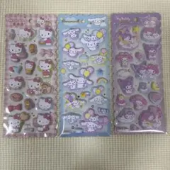 【新品未開封】　国内正規品　サンリオマシュマロシール　3点セット