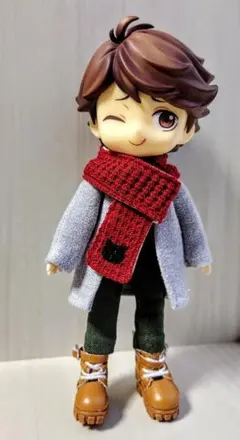 ●桃缶●no.198　オビツ11サイズ 赤4点セット