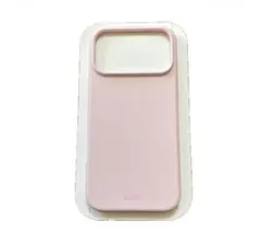 holdit iPhone 17 pro max ソフトタッチシリコン　ピンク