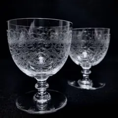 高級❣️Baccarat(バカラ)ローハン ワイングラス2脚セット 2025年最新】バカラ ローハン ワイングラス ペアの人気アイテム