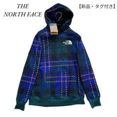 【新品・タグ付き】ザ ノースフェイス チェック柄パーカー Mサイズ