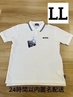 OUTDOOR PRODUCTS半袖ポロシャツLLサイズ　ホワイト【新品】