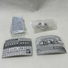 シナモン　ボンボンドロップミニチュアチャーム　ぱんだっこフィギュア　サンリオ