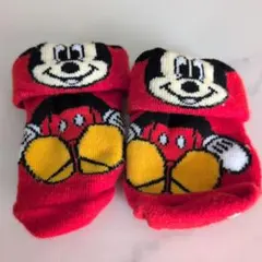 ディズニー ミッキーマウス ベビー靴下　3点セット