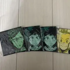 即購入可　僕のヒーローアカデミア 1番くじラバーコースター4つセット　新品未使用