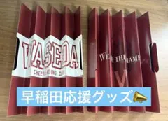 WASEDA チアリーディングクラブ 応援グッズ