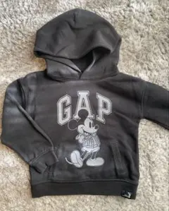 お値下げ！GAP ×ディズニー　ミッキーマウス パーカー 黒　110cm