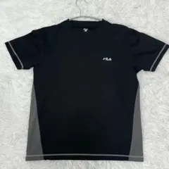 FILA フィラ　Tシャツ　半袖　スポーツ　Mサイズ　ブラック　トレーニング　夏のサムネイル