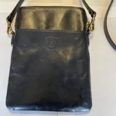 BALLY LEATHER ショルダーバッグ ブラックのサムネイル