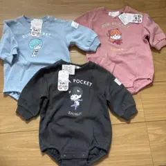 エヴァ ロンパース 70cm 3枚セット