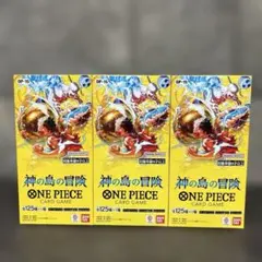 ワンピースカード　新品未開封　神の島の冒険　BOX テープ付き