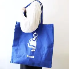 Irma イヤマちゃん トートバッグ 青のサムネイル