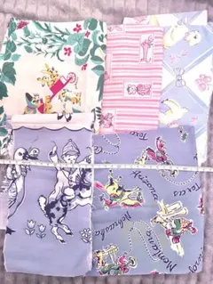 【送料込】USAヴィンテージ コットン 生地まとめ②