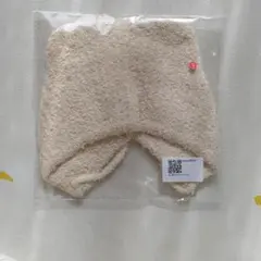 ベビー帽子 猫耳付き フリース ベージュ