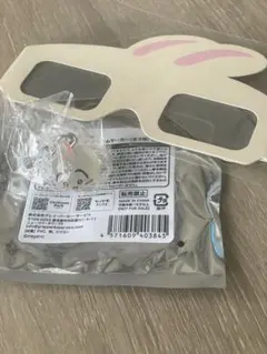 ちいかわパーク限定　うさぎ　目印＆3Dメガネ