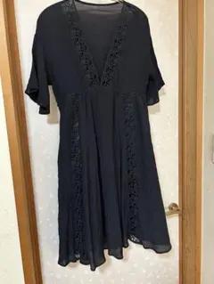 【美品】AIX LES BAINS ゆったりサイズ感★ワンピース