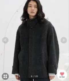 WYM SHAGGY SHORT SOUTIEN COLLAR BLOUSON