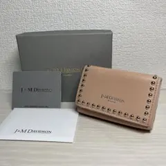 J&M DAVIDSON スタッズ付き三つ折り財布のサムネイル