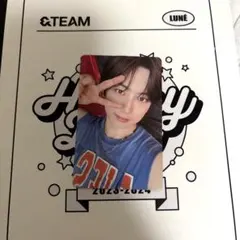 &TEAM フウマ トレカ 青嵐 weverse ラキドロ 3弾
