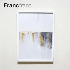 希少 Francfranc ペインティング アートボード ホワイト 廃盤のサムネイル