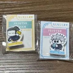 【呪術廻戦】ミニアクリルクリップ【虎杖・五条】