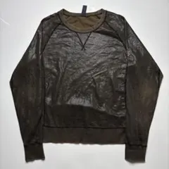 00s miharayasuhiro sweat shirt コーティング系のサムネイル